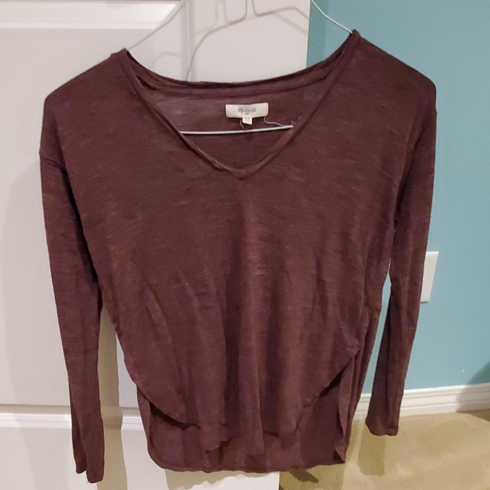 Madewell 3/4 sleeve shirt
